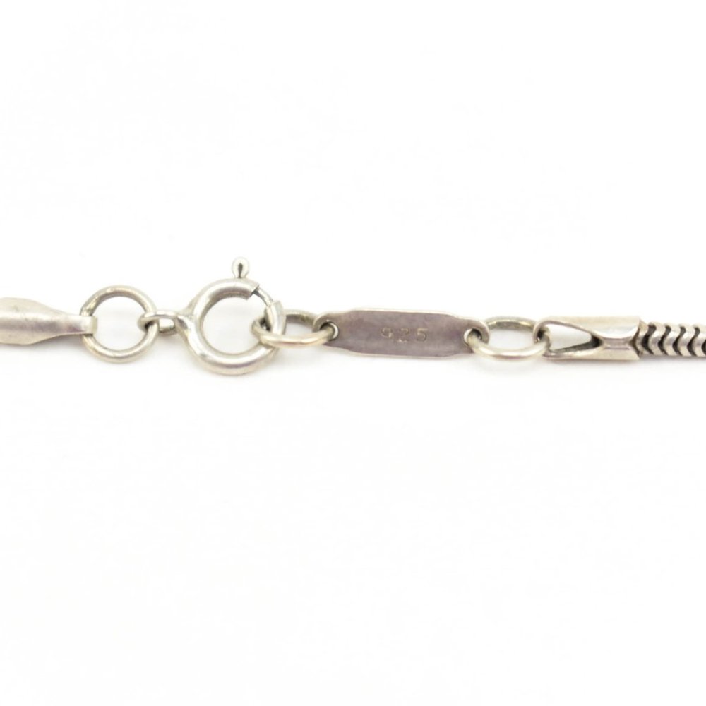 TIFFANY & CO: Sterling Silver "Tiffany 1837 Bar" Necklace 1499 - Picture 5 of 6